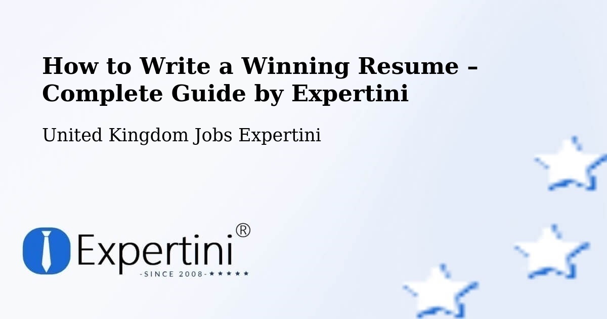 Resume Writing Guide for Job Seekers – Guildford - Guildford, United Kingdom Jobs Expertini